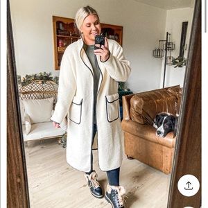 Sherpa Duster Jacket / Sweater